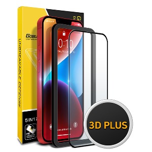 아이폰14/아이폰13/아이폰13프로 3D 플러스 풀커버 강화유리 액정보호필름