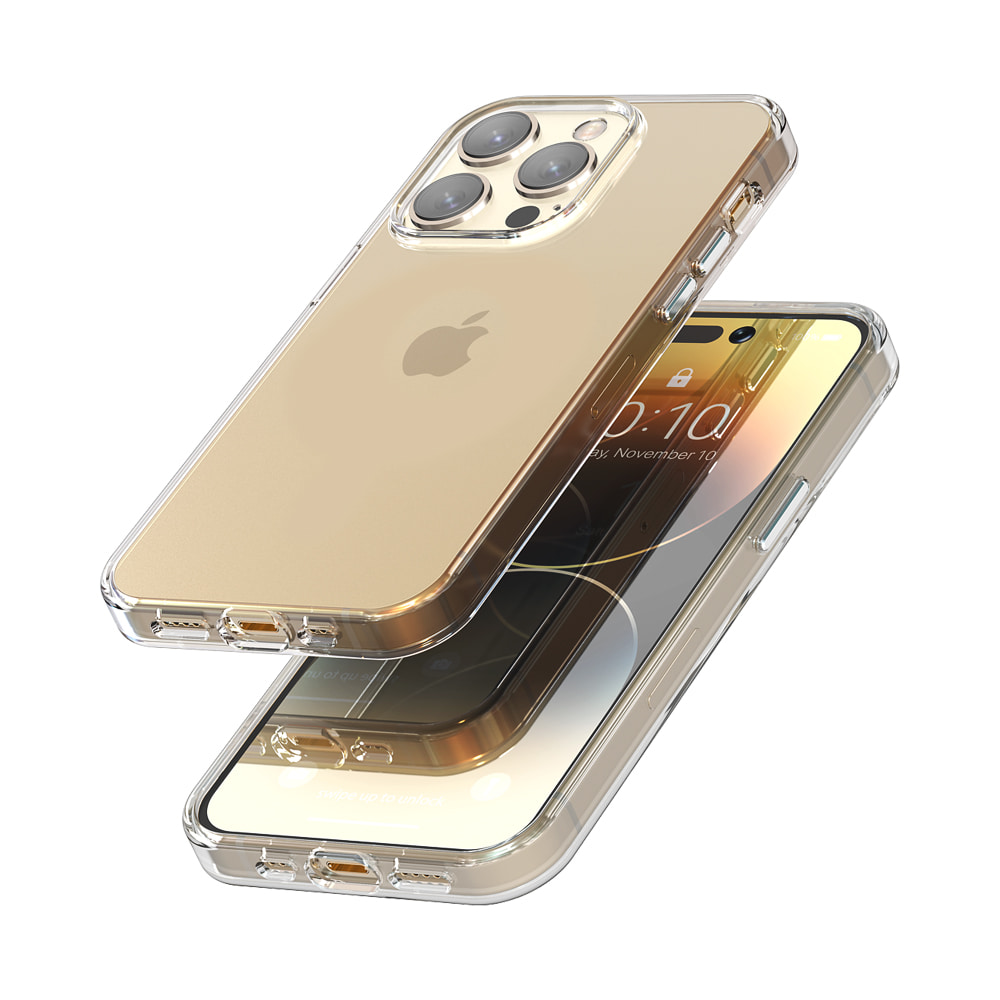 아이폰15 프로 맥스 글래스 쉴드 플러스 투명 강화유리 케이스